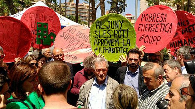 La PAH y Alianza contra la Pobreza Energética harán escraches en actos de campaña de PP y CiU