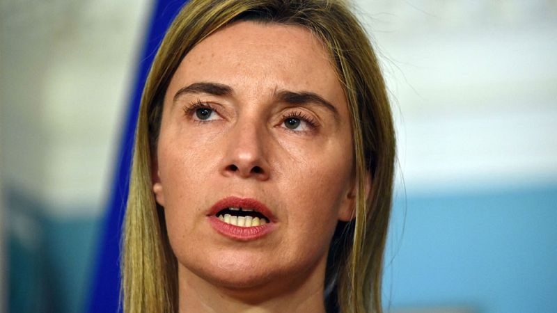 Mogherini pide en la ONU respaldo para frenar el tráfico de inmigrantes en el Mediterráneo 