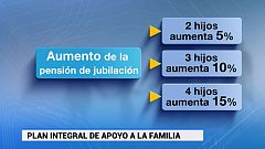 El Gobierno plantea que las pensiones de madres con dos o más hijos suban entre un 5 y 15%