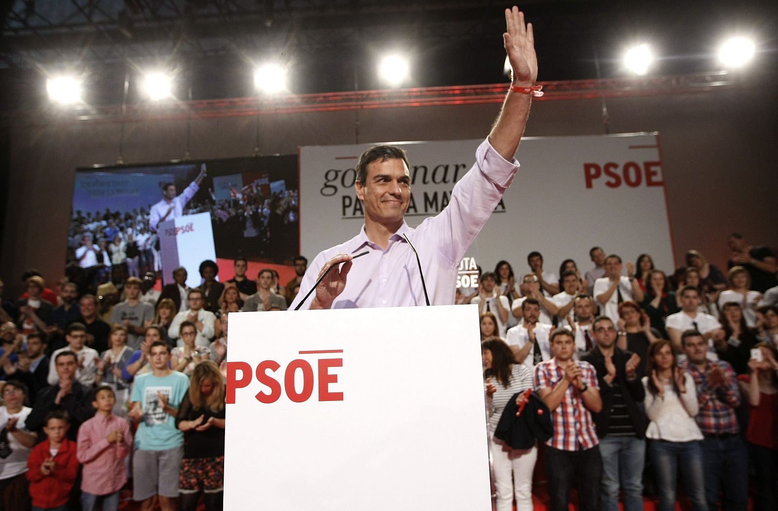 ACTO DE CAMPAÑA DEL PSOE EN ZARAGOZA