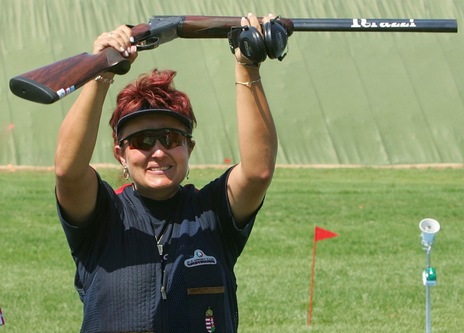 La húngara Diane Igaly fue la campeona de tiro al plato en Atenas 2004.