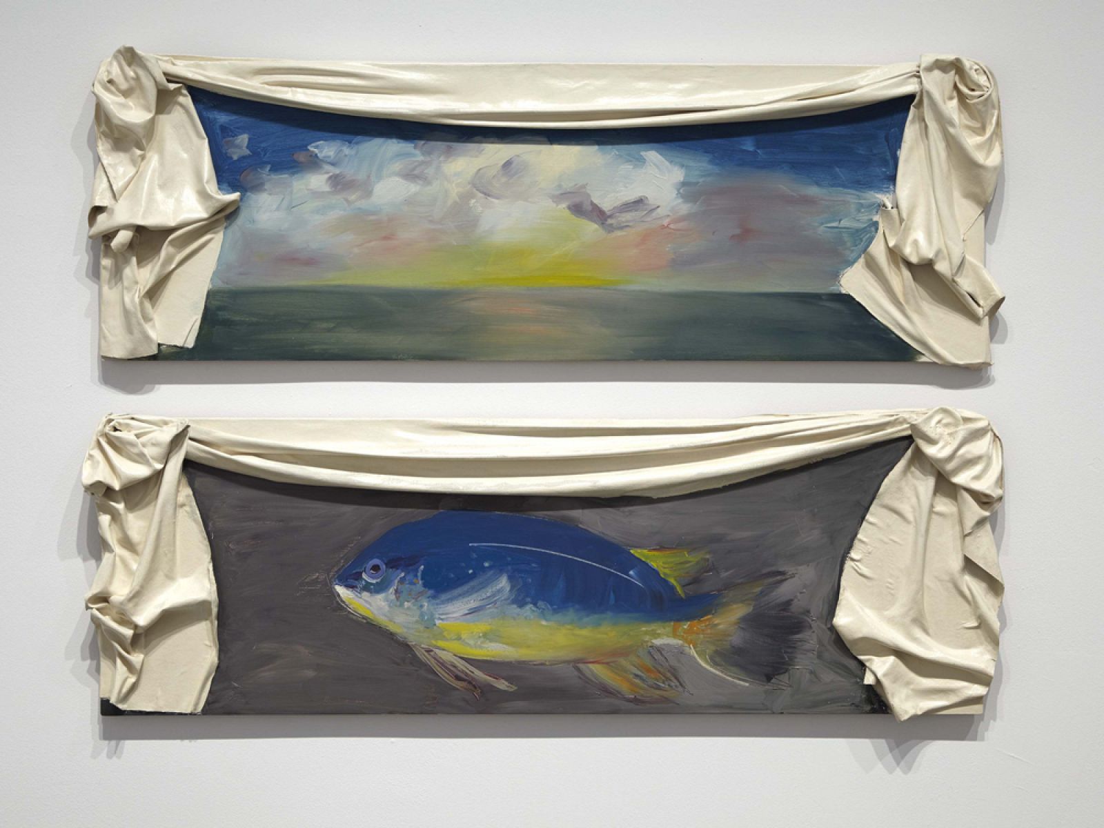 "Regional piece" (1975). Ree Morton.