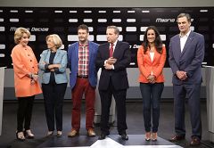 Aguirre acusa a Carmena de "liberar a un etarra" y esta de "haber hecho mucho daño a Madrid"