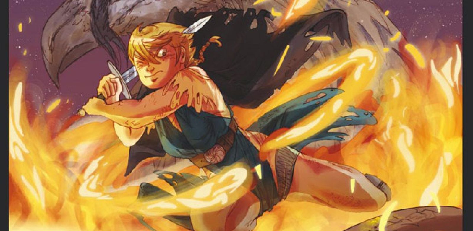 Fragmento de la portada de 'Zilia Quebrantahuesos'