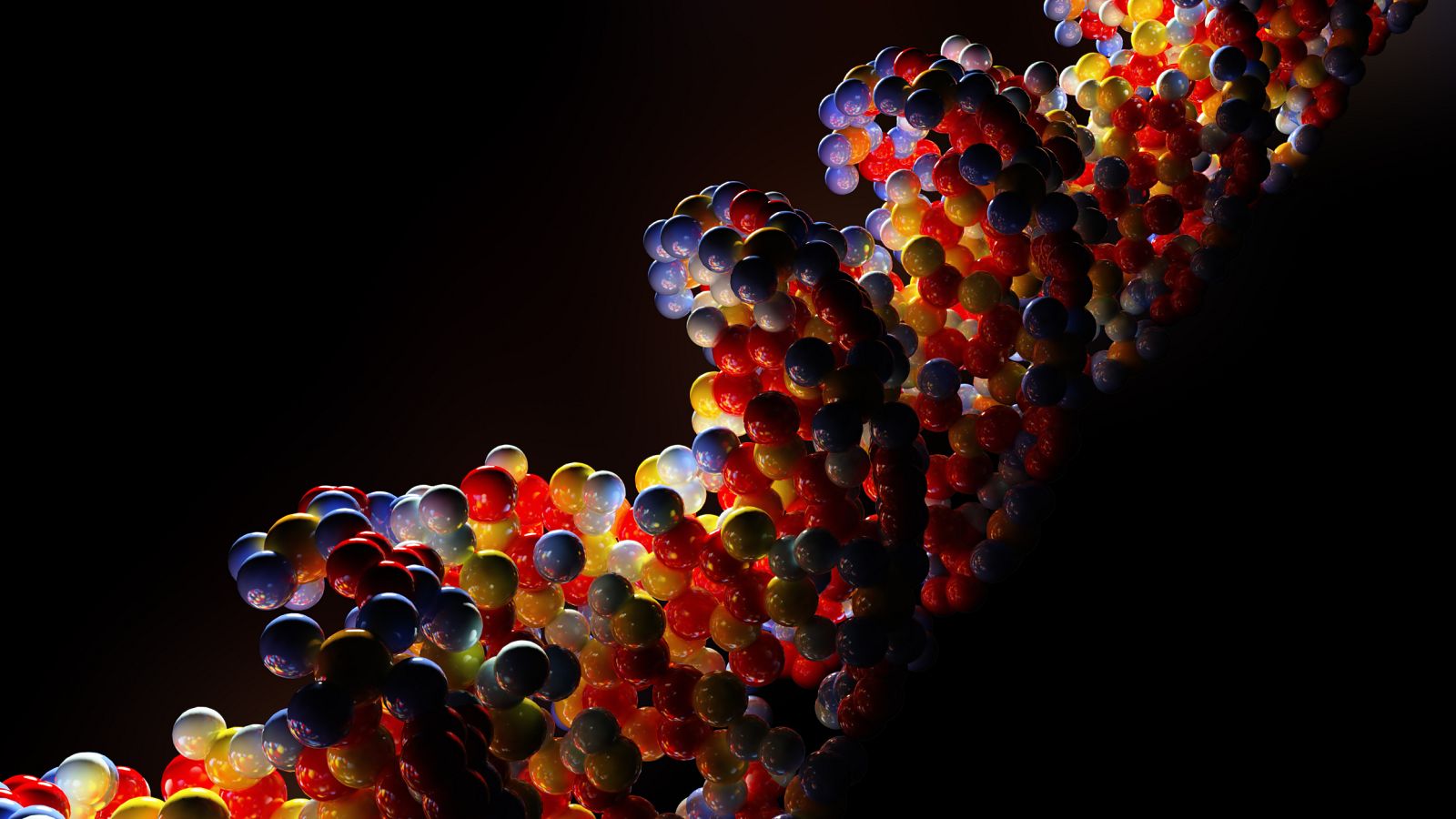 Ilustración de una cadena de ADN