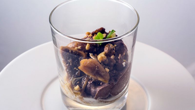 Receta de mousse de chocolate