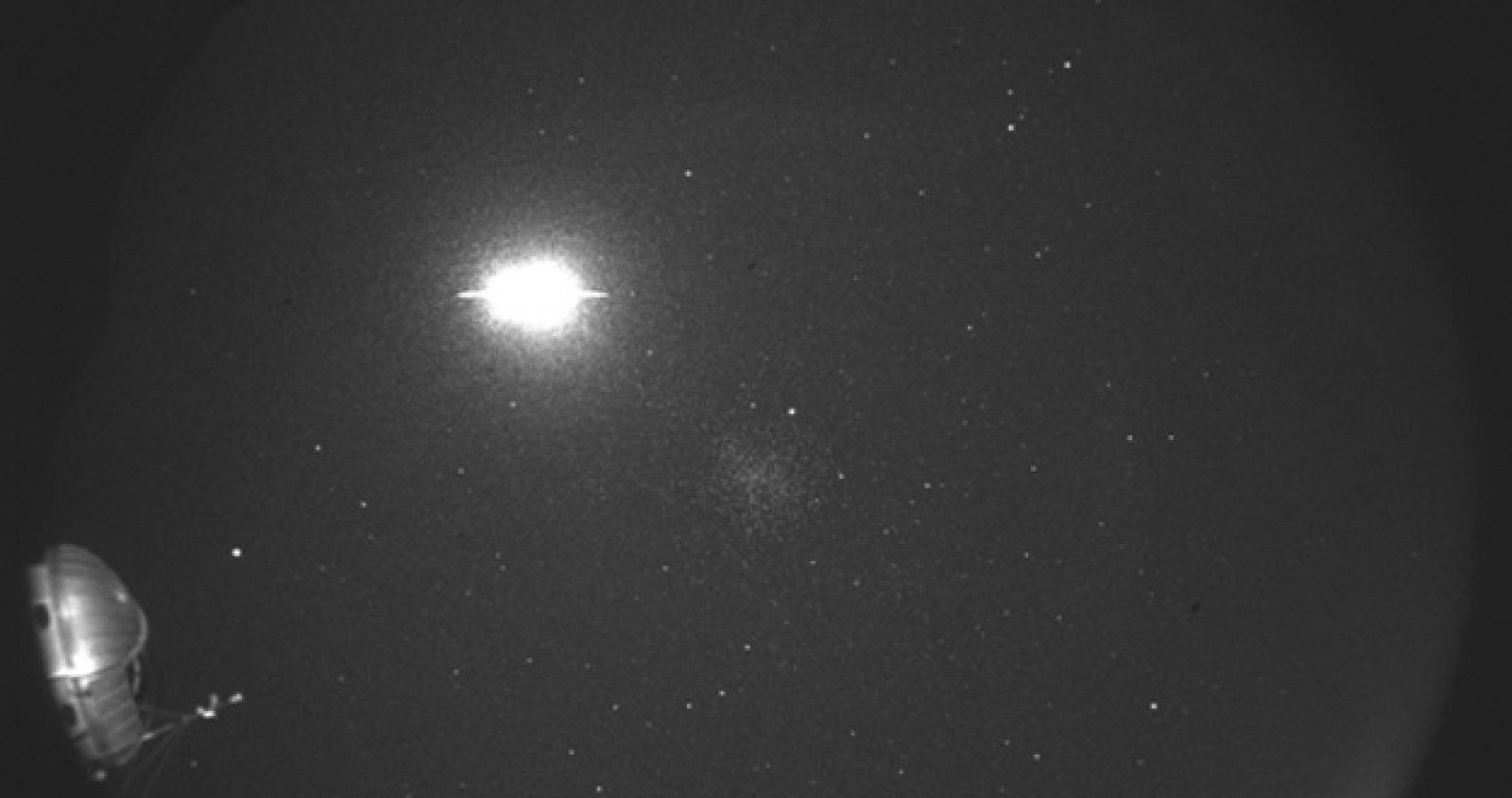 El bólido captado por las cámaras de AMOS