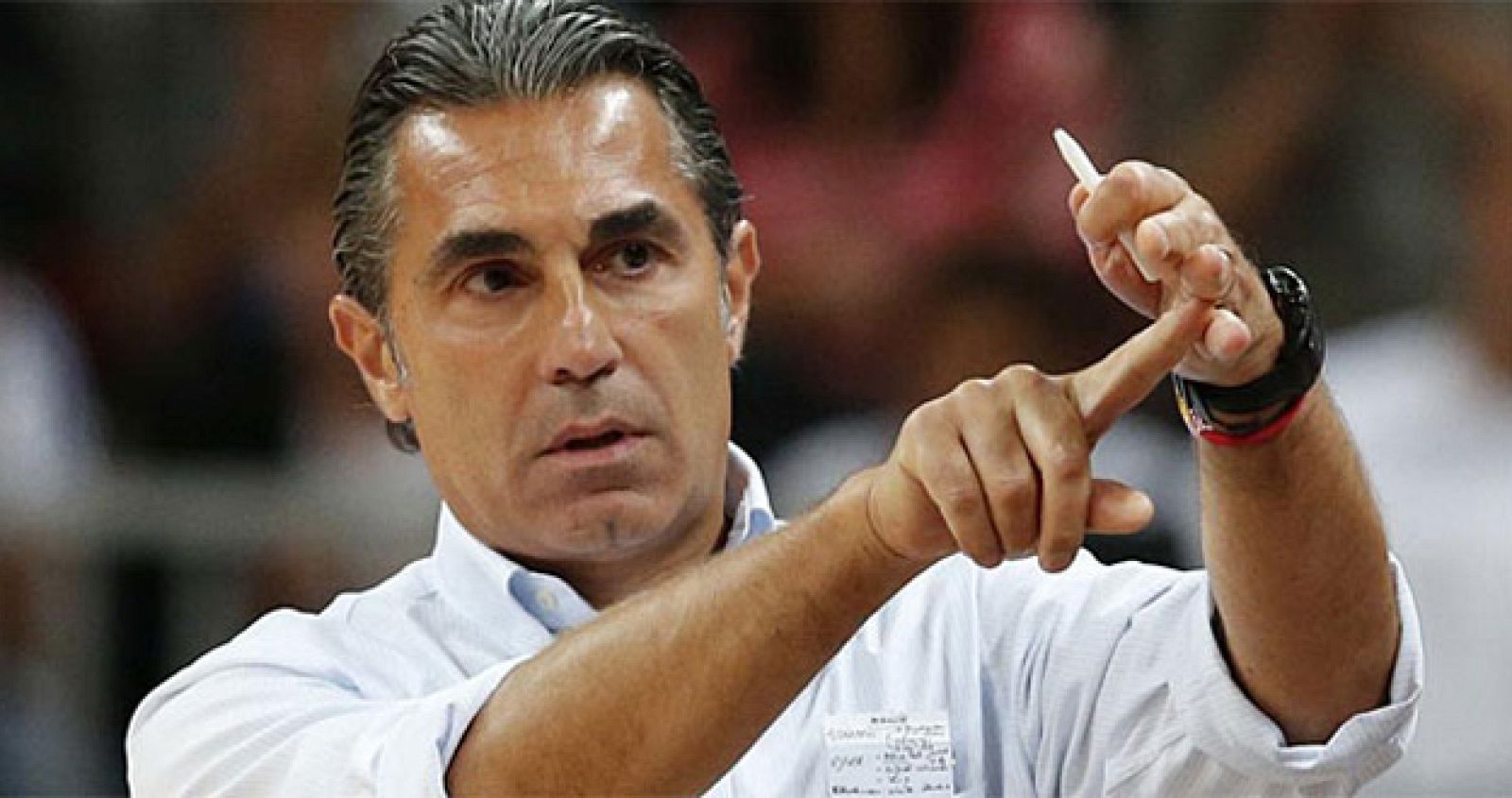 El técnico de la selección española, Sergio Scariolo