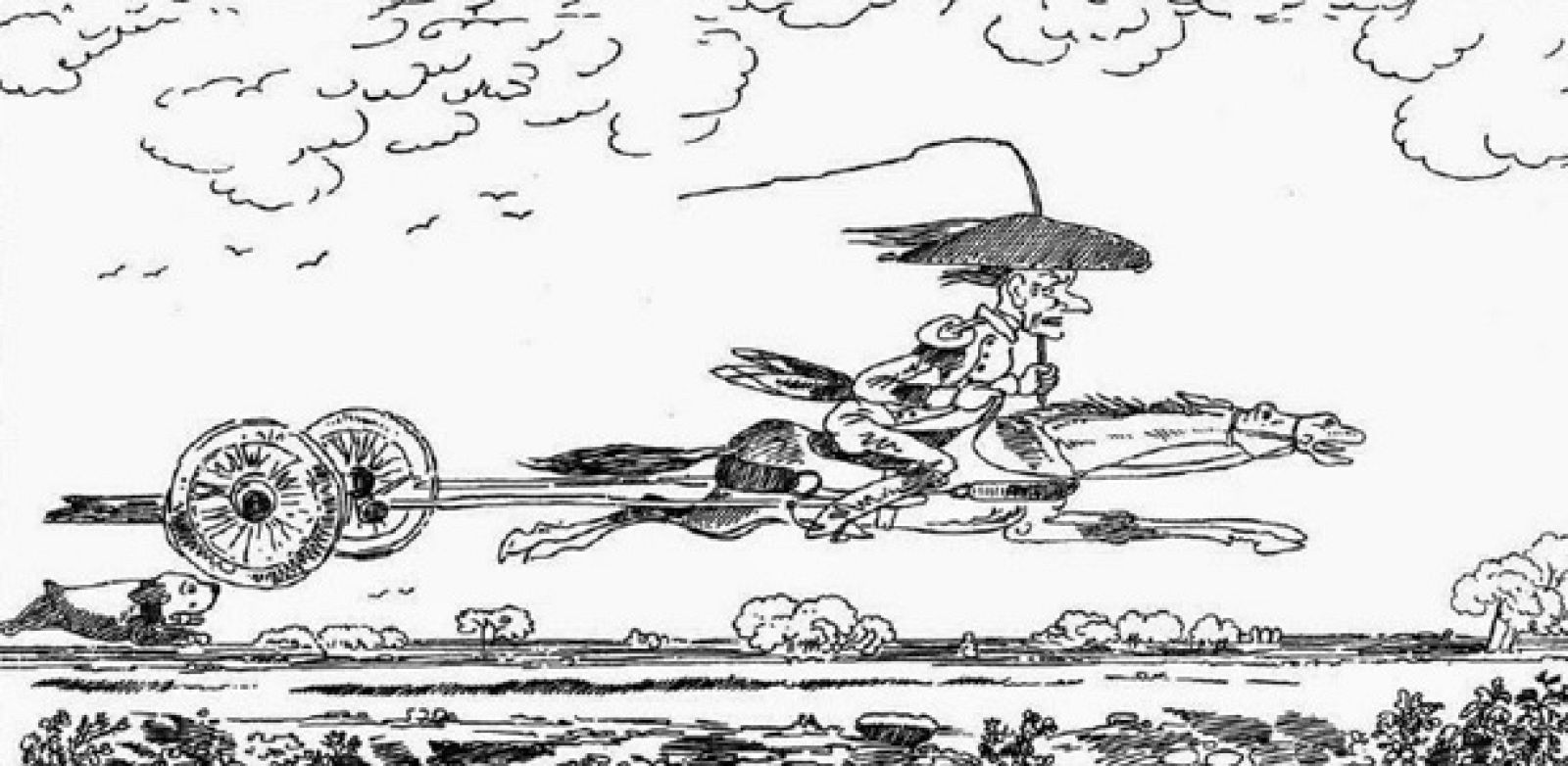 Viñeta de 'Las aventuras de Monsieur Vieux Bois'