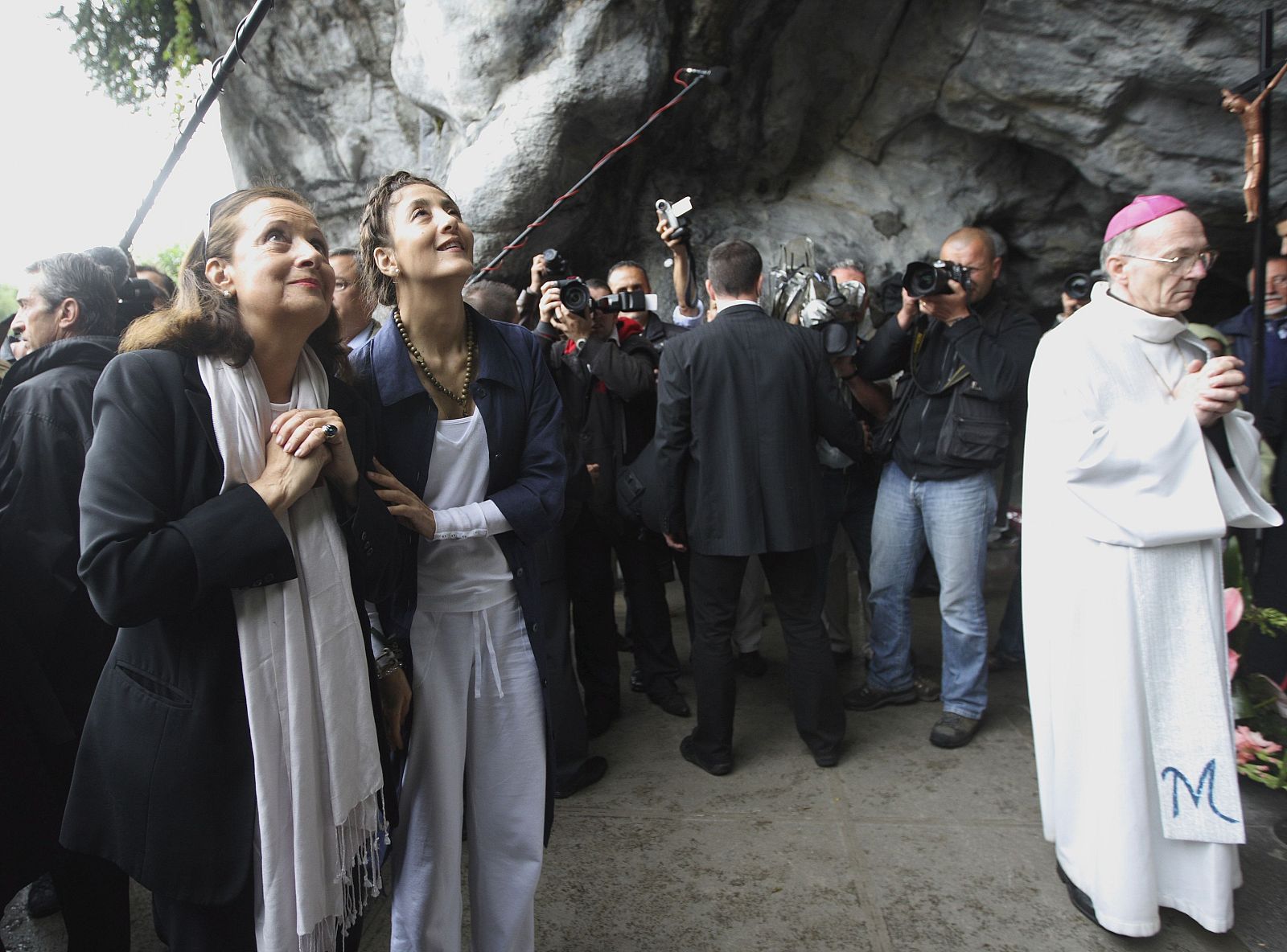 Ingrid Betancourt en Lourdes