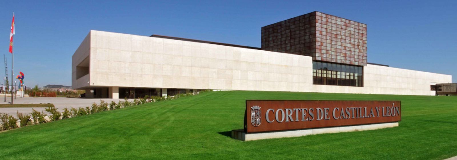 Imagen de la sede de las Cortes de Castilla y León.