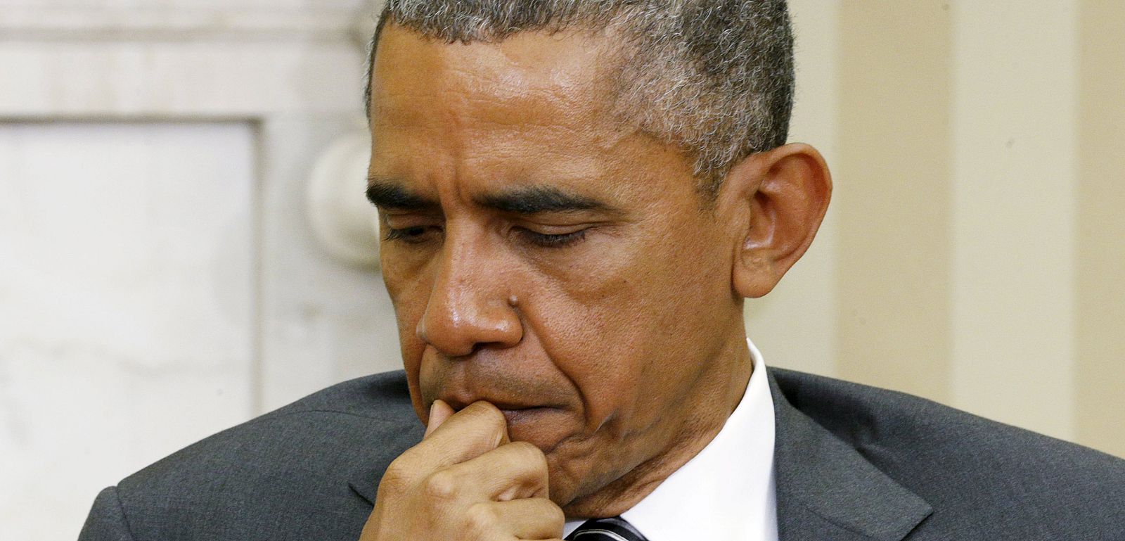 Obama meets NATO Secretary General Stoltenberg at the White House in Washington