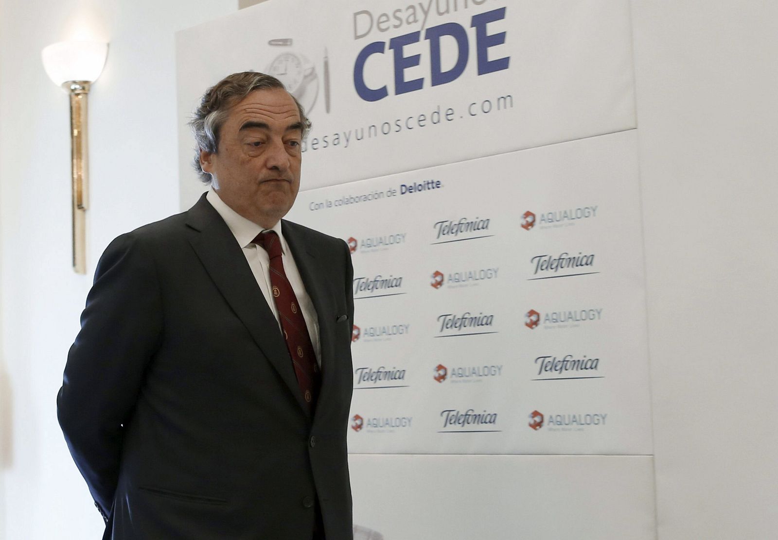 El presidente de la CEOE, Juan Rosell