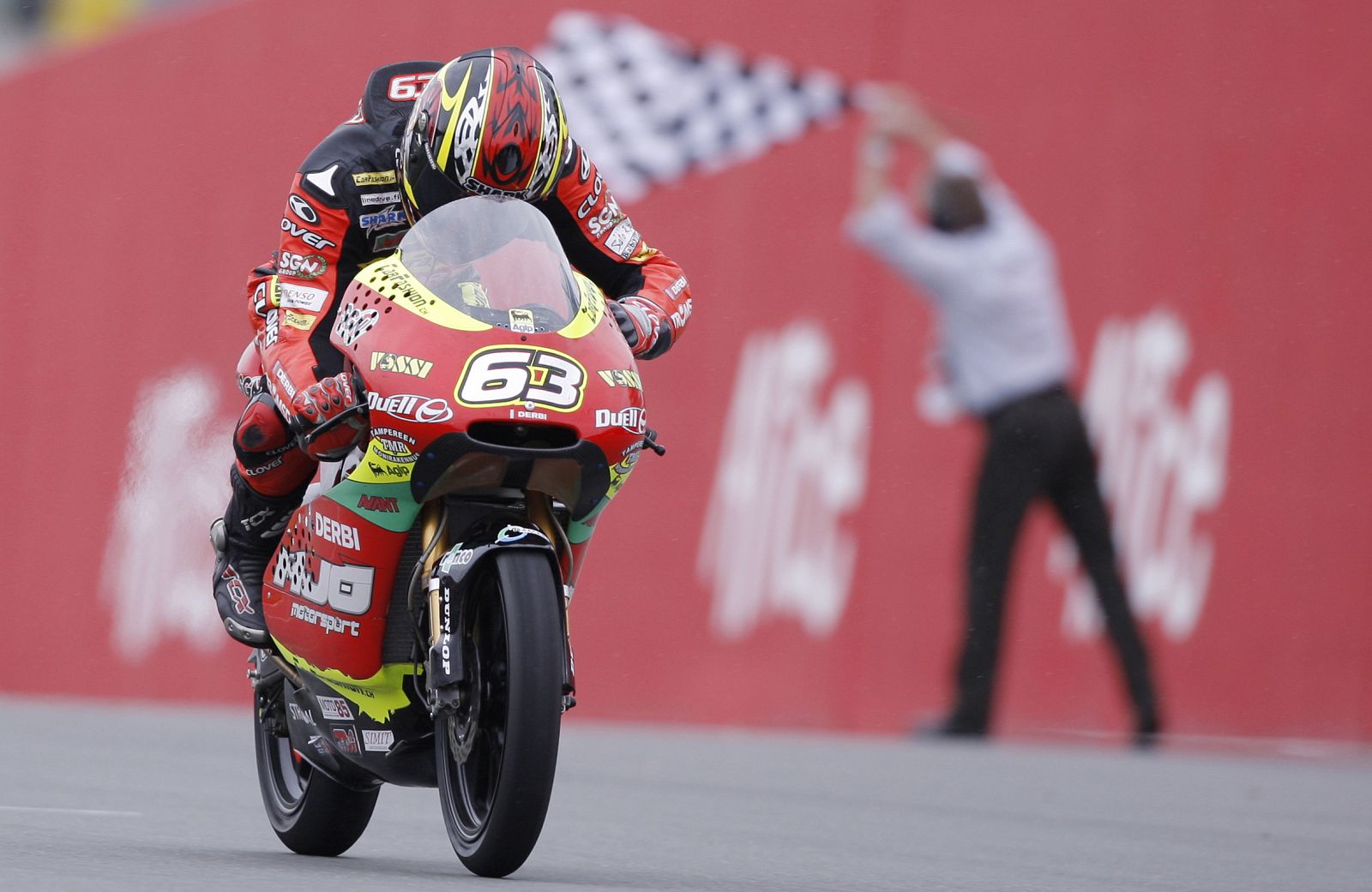 Di Meglio gana la carrera de 125 cc en el Gran Premio de Alemania
