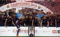 El Barça se lleva la Copa del Rey y se pone a un paso del triplete
