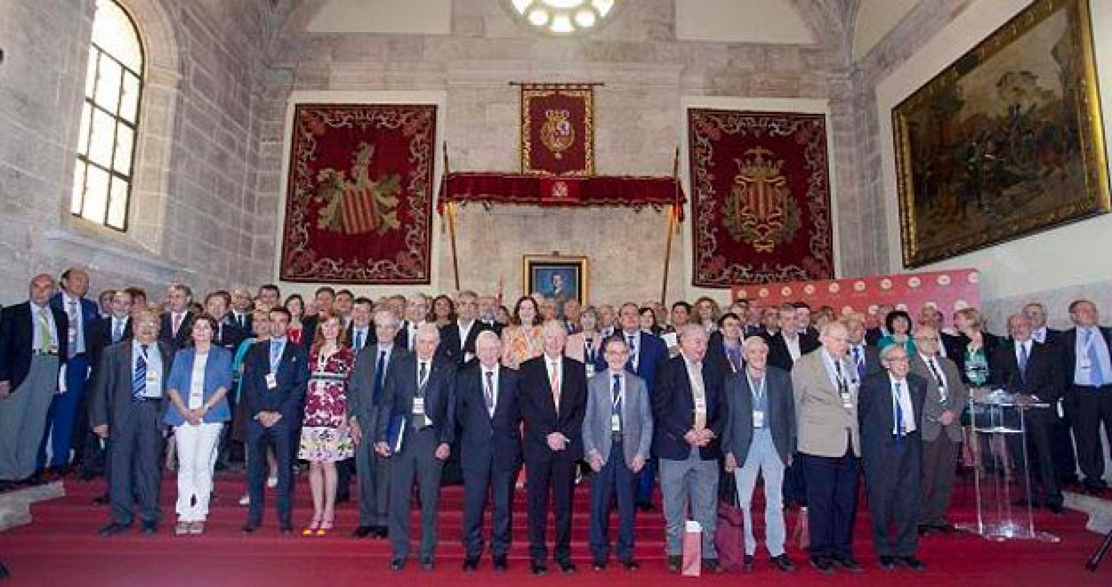 Los 21 premios Nobel que conforman el jurado de los galardones Rey Jaime I 2015.