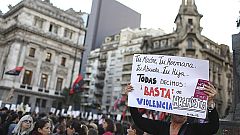Una masiva protesta en Argentina grita "Ni una menos" contra la violencia machista