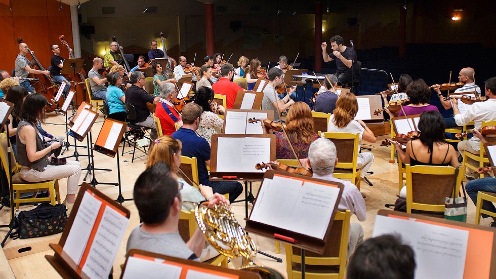 La Orquesta Sinfónica de RTVE graba la banda sonora de los XVII Premios Iris de la Academia de Televisión