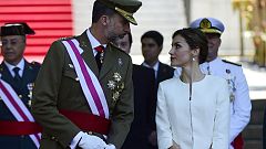 El rey Felipe VI preside por primera vez el Día de las Fuerzas Armadas
