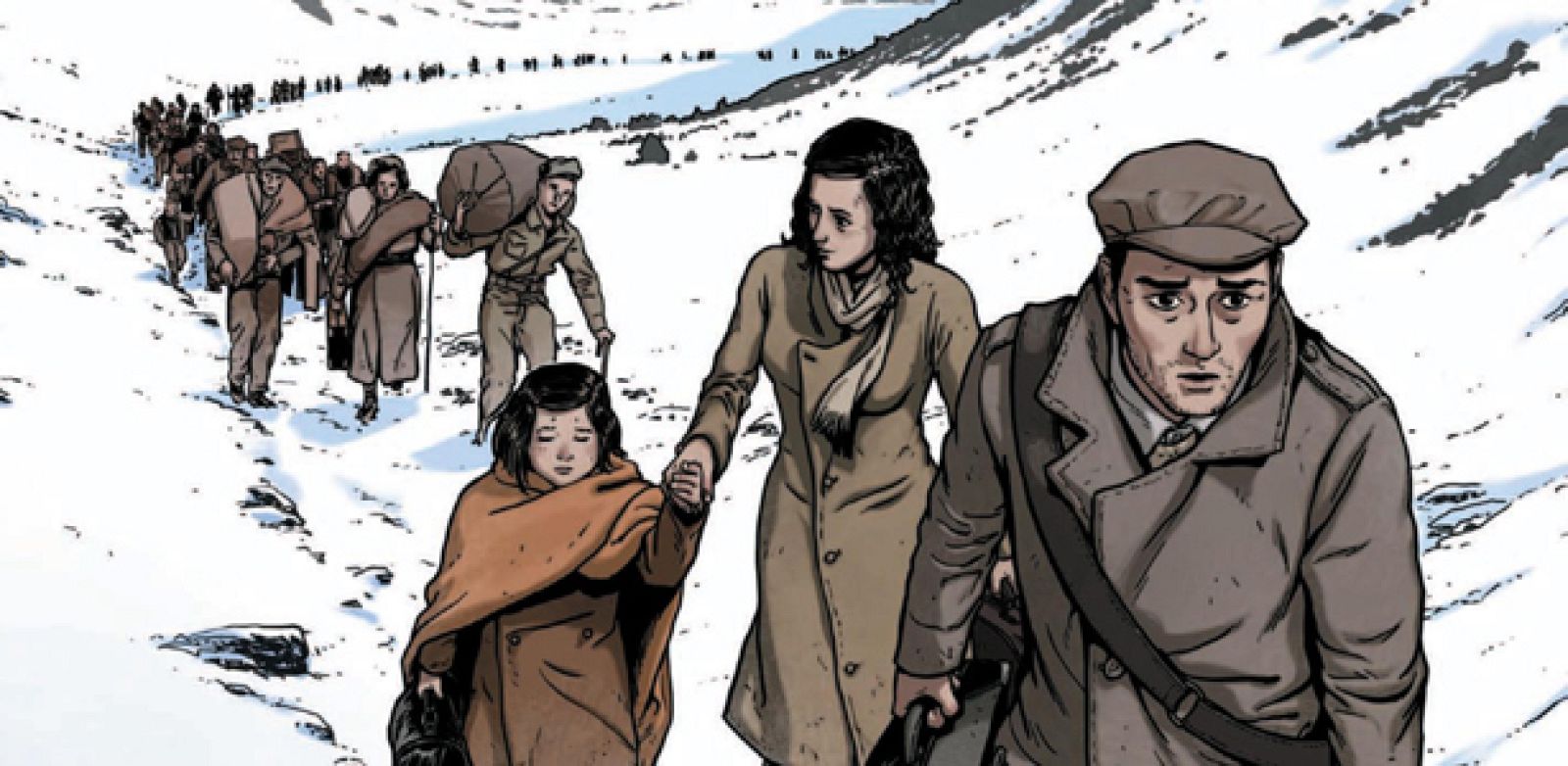 Fragmento de la portada de 'El Convoy'