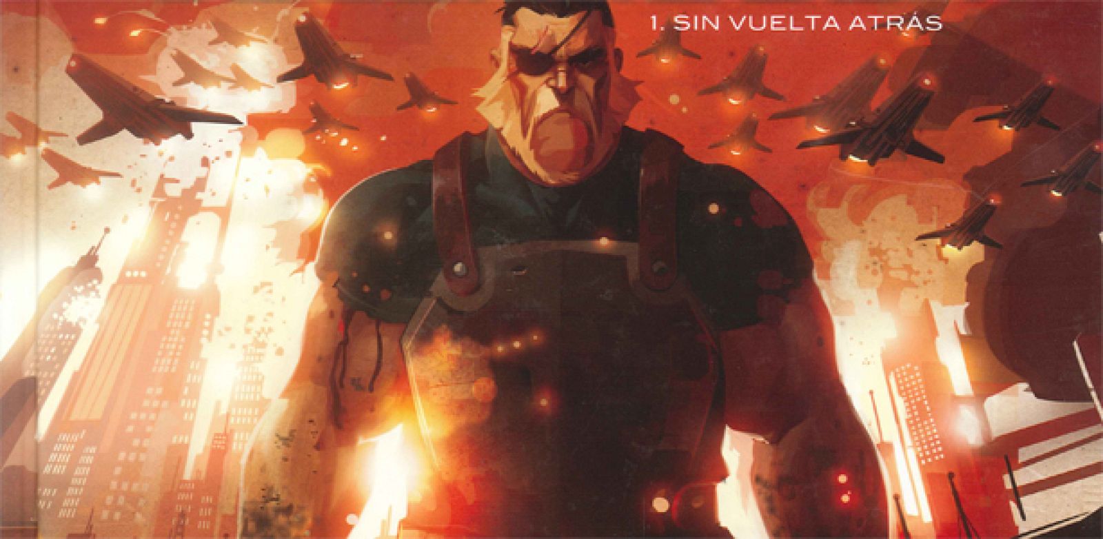 Fragmento de la portada del primer tomo de 'Warship Jolly Roger'