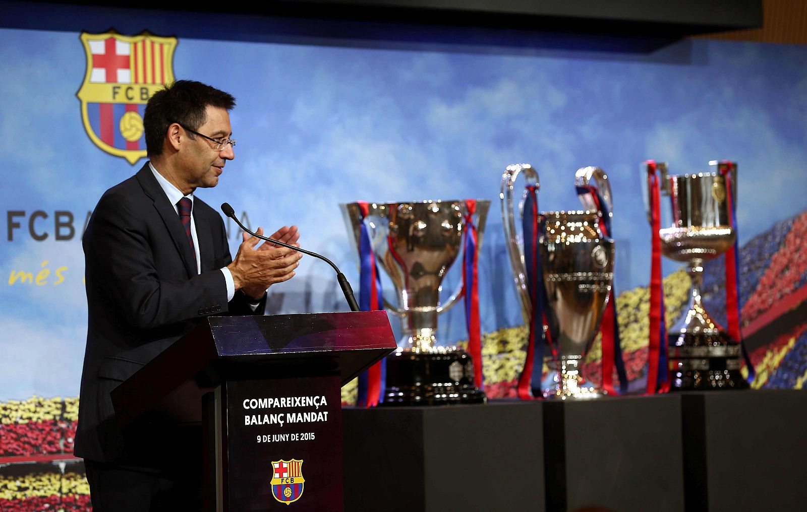 JOSEP MARIA BARTOMEU HACE BALANCE DE SU MANDATO