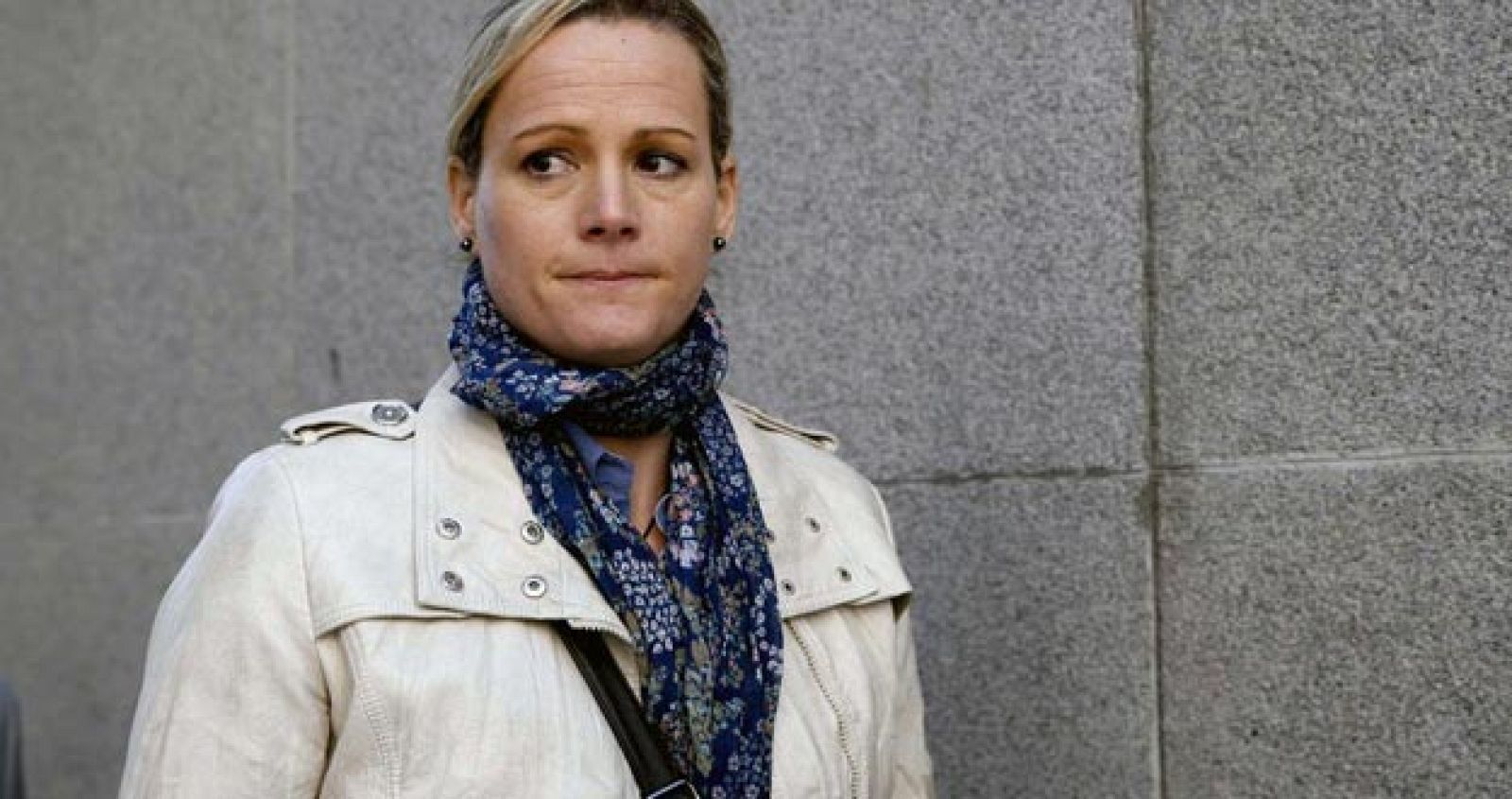 Zaida Cantera, el pasado 11 de marzo a la salida del Congreso