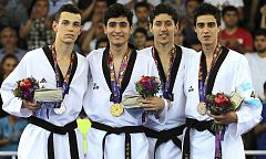 Joel González y Eva Calvo se cuelgan el bronce en taekwondo