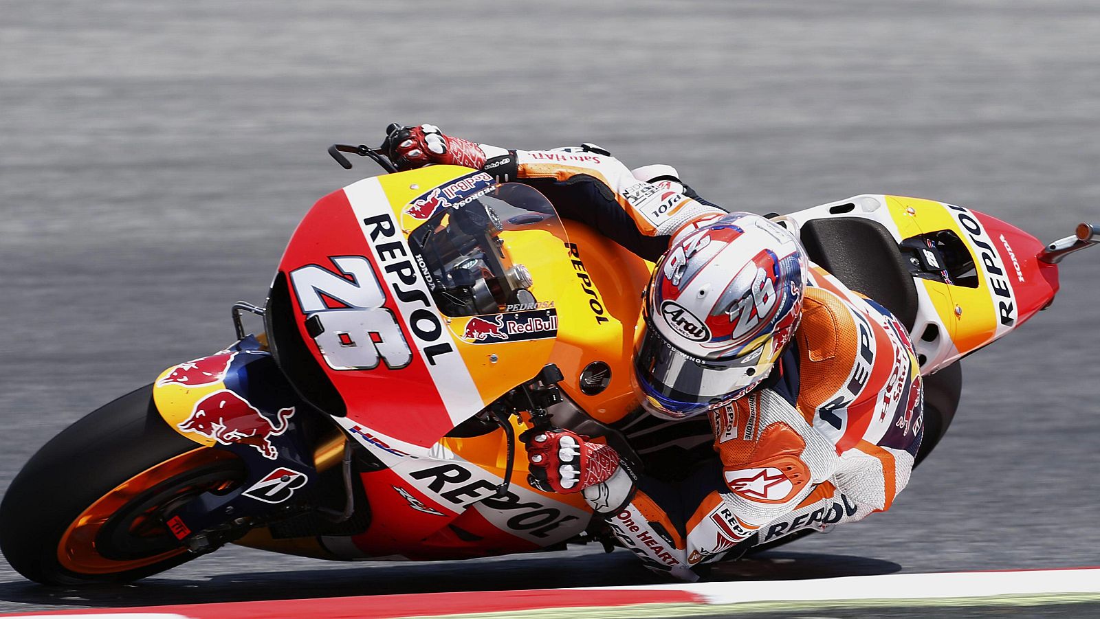 El piloto español de Honda Dani Pedrosa