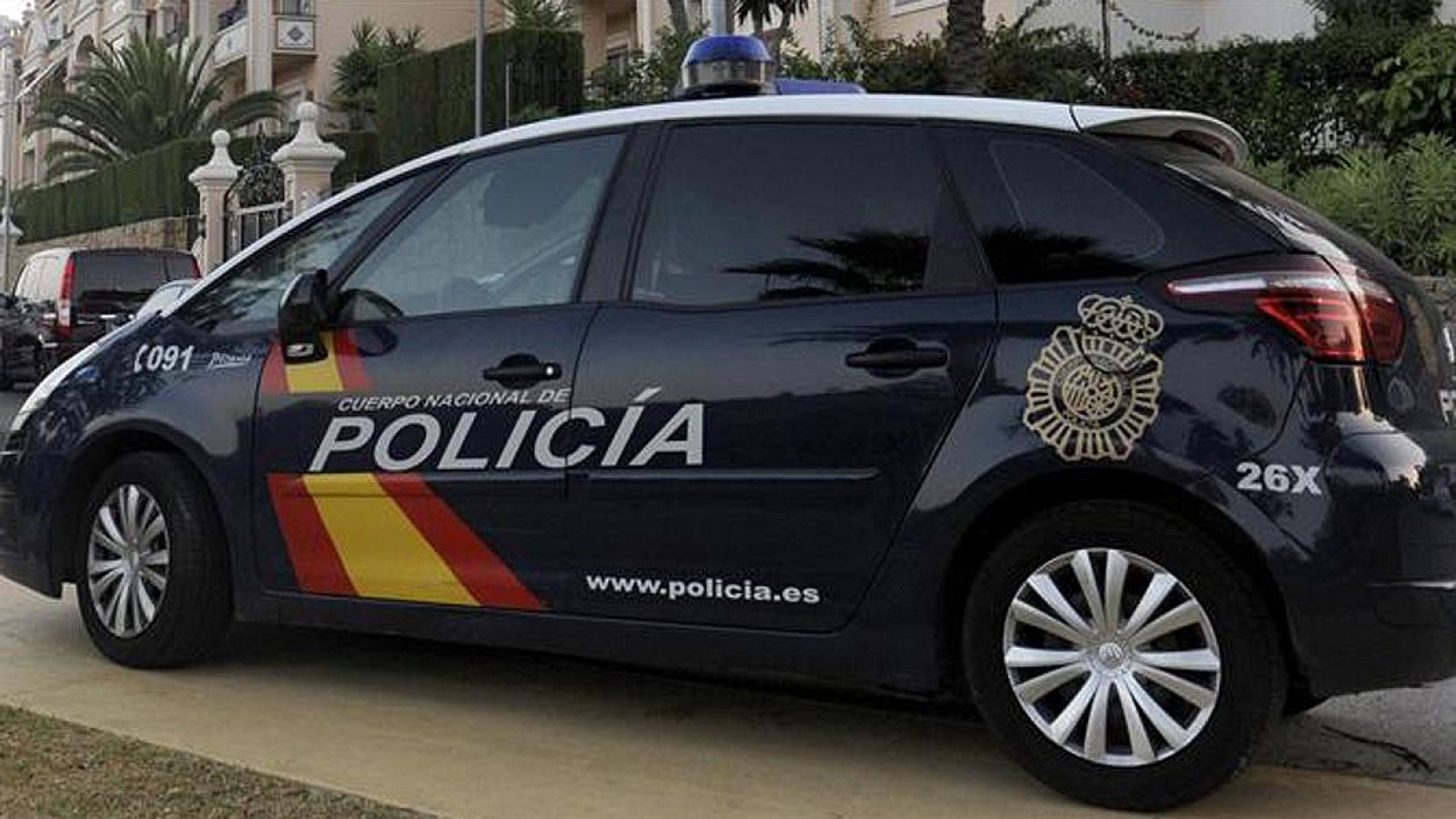 Imagen de archivo de un coche policial.