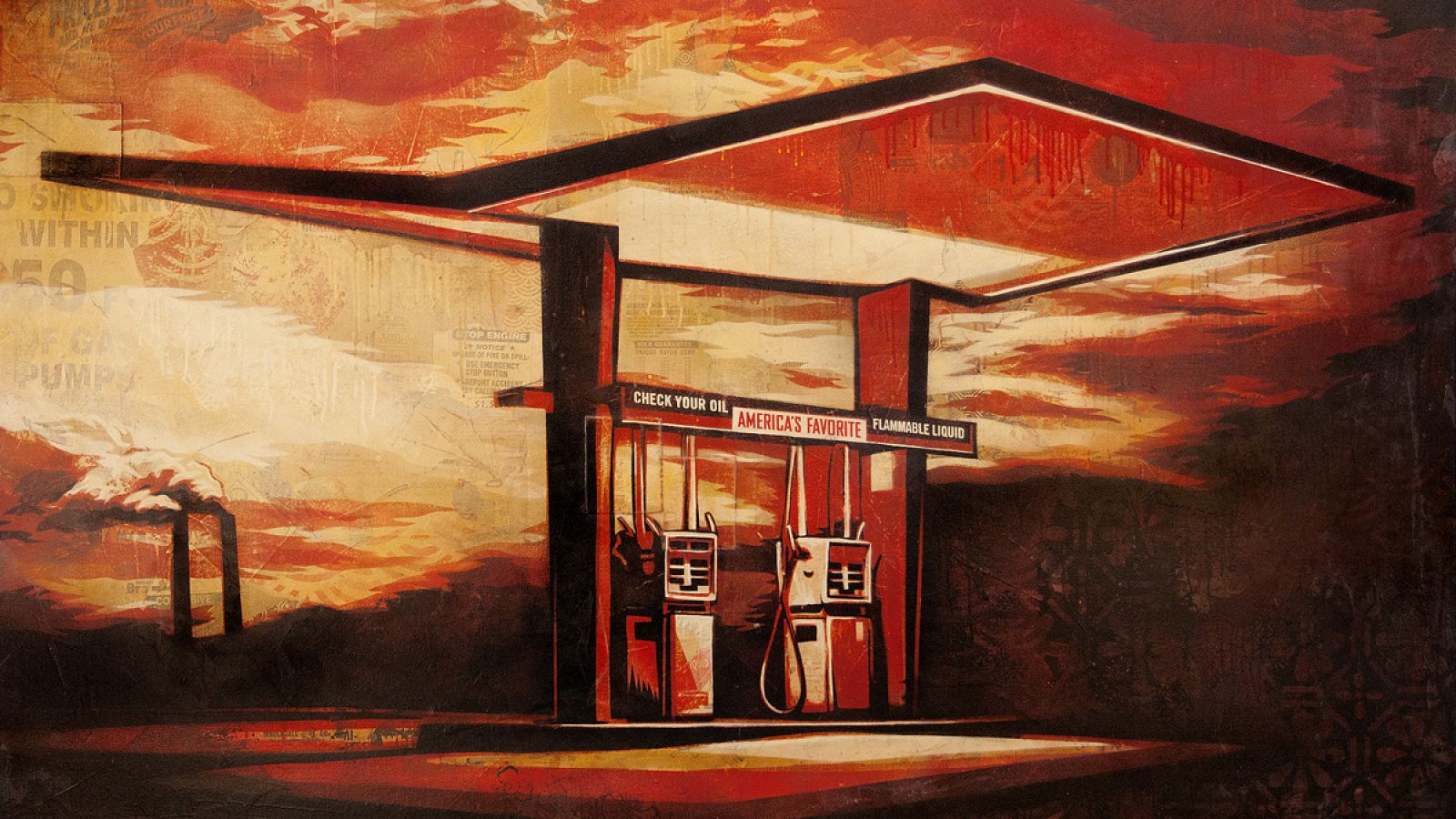 Shepard Fairey. 'America's Favorite'. Cortesía: OBEY GIANT ART