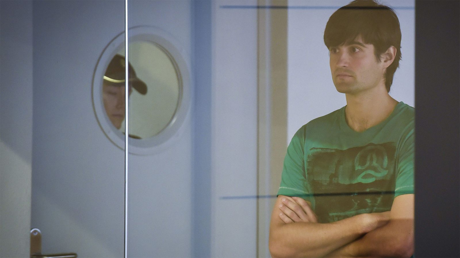 El etarra Beñat Aguinagalde, durante el juicio que la Audiencia Nacional ha repetido.