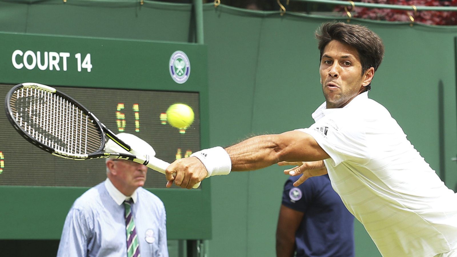 El tenista español Fernando Verdasco ha pasado a segunda ronda de Wimbledon