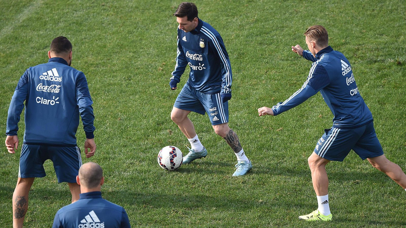 La argentina de Messi busca la final de la Copa América ante Paraguay / AFP