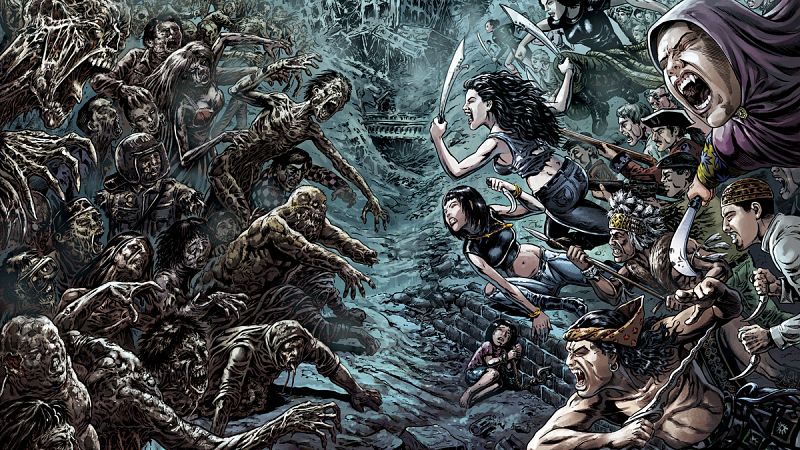 Raulo Cáceres lleva al cómic a los zombis de 'Guerra Mundial Z'