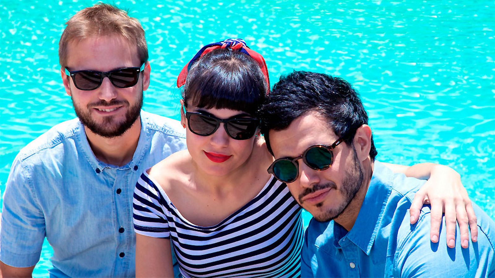 Julio Ródenas, Carolina Alba y Pablo González Batista