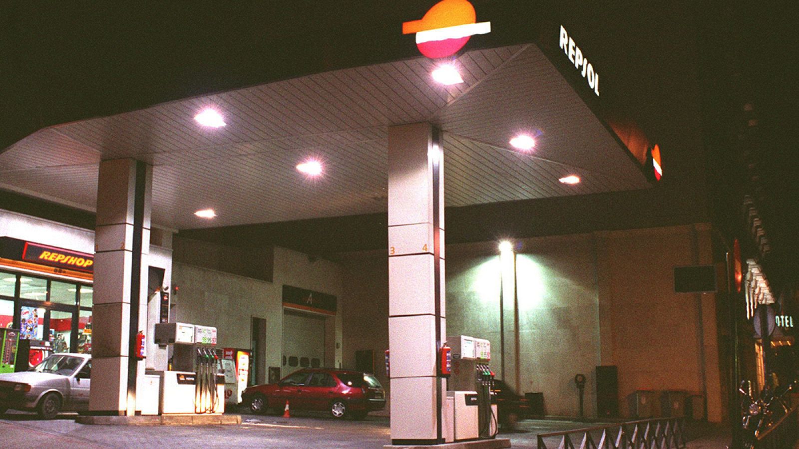Una gasolinera de Repsol en Madrid en una imagen de archivo