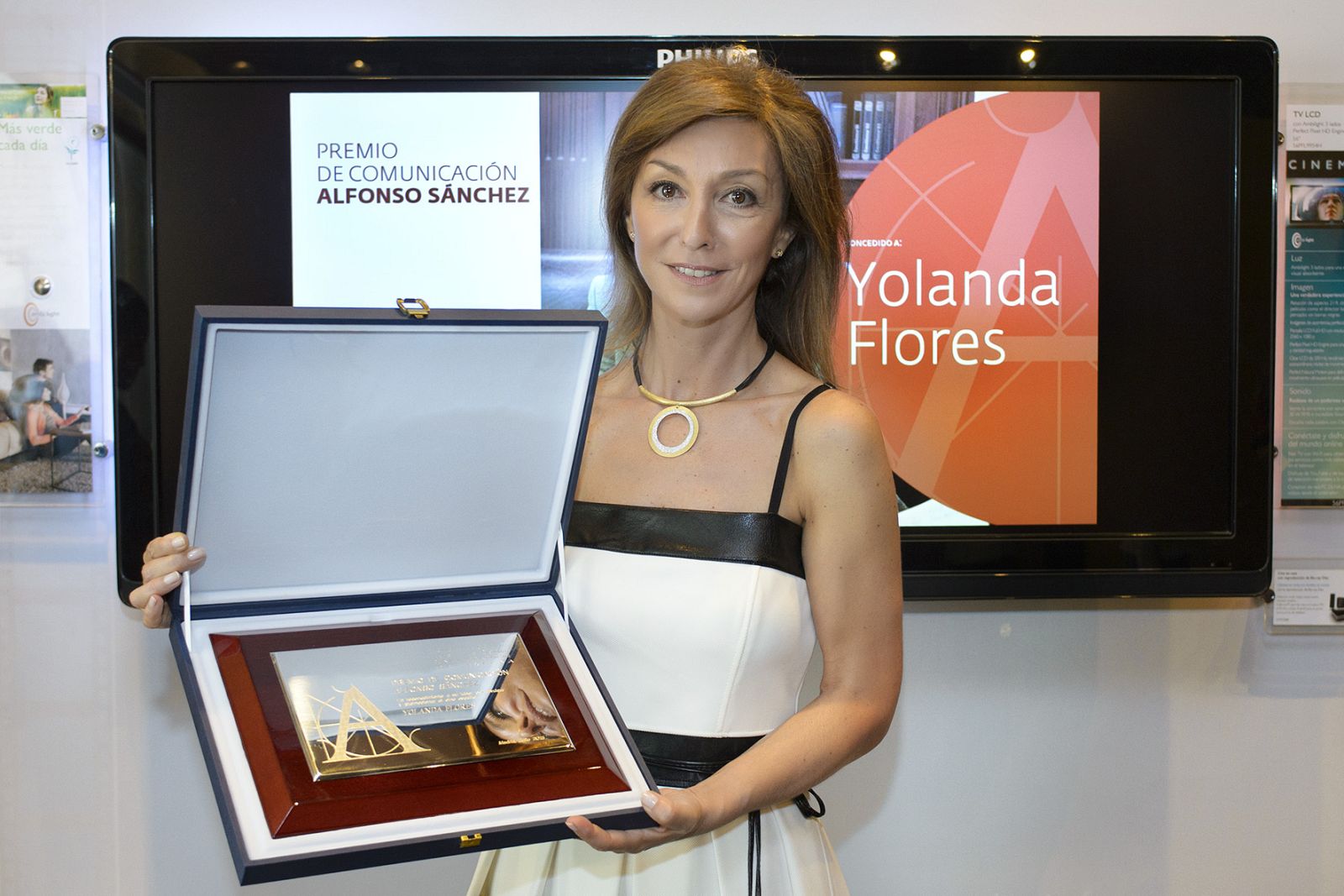 Yolanda Flores, Premio de Comunicación Alfonso Sánchez