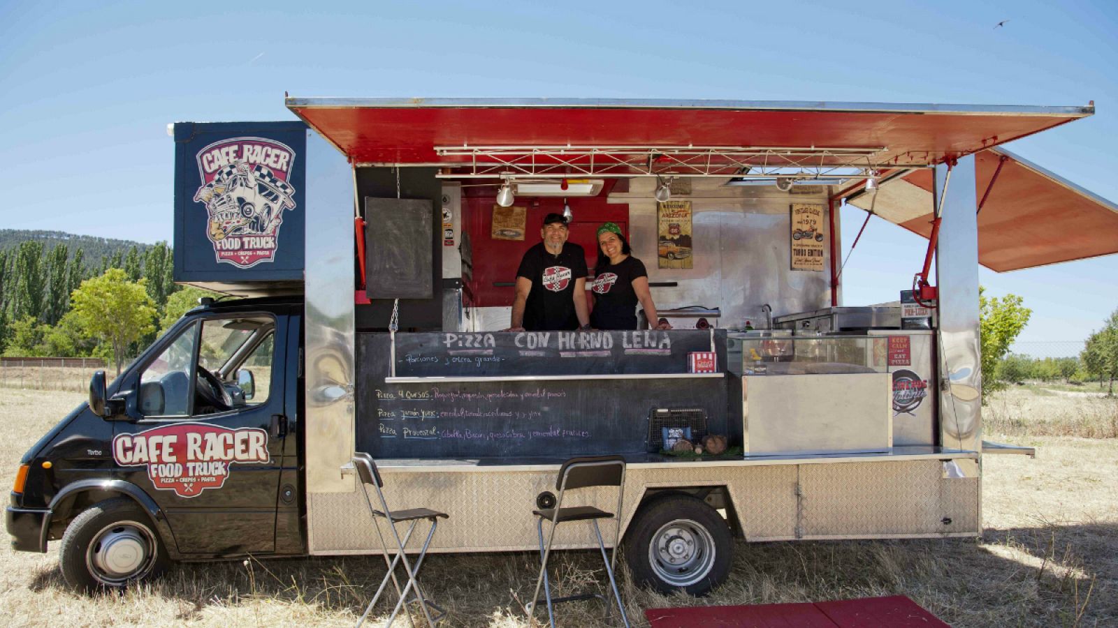 Magda Arenos y Jean Michel Gallinaro