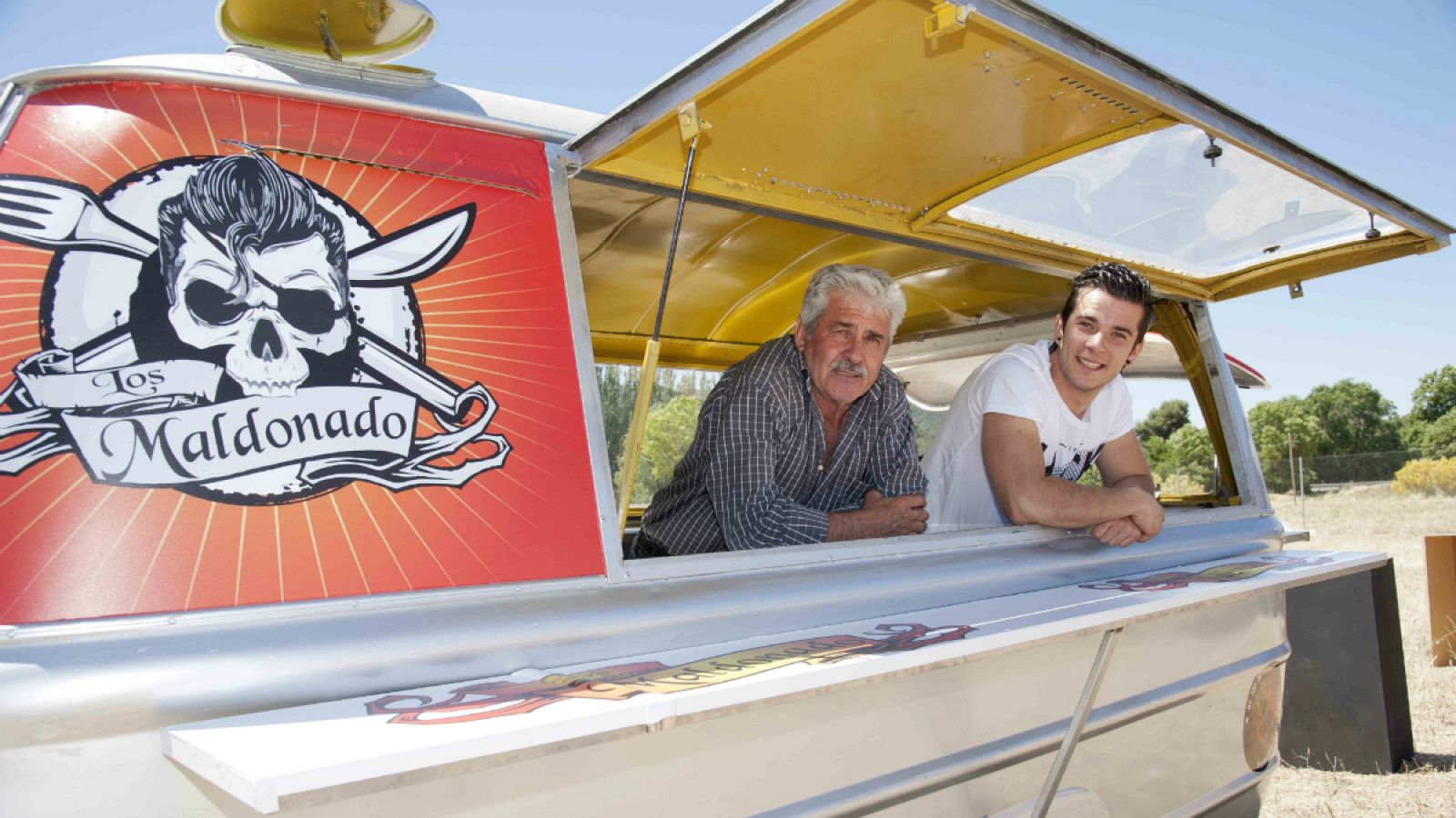 Carlos Maldonado y su padre Carlos Maldonado, 'Los Maldonado'