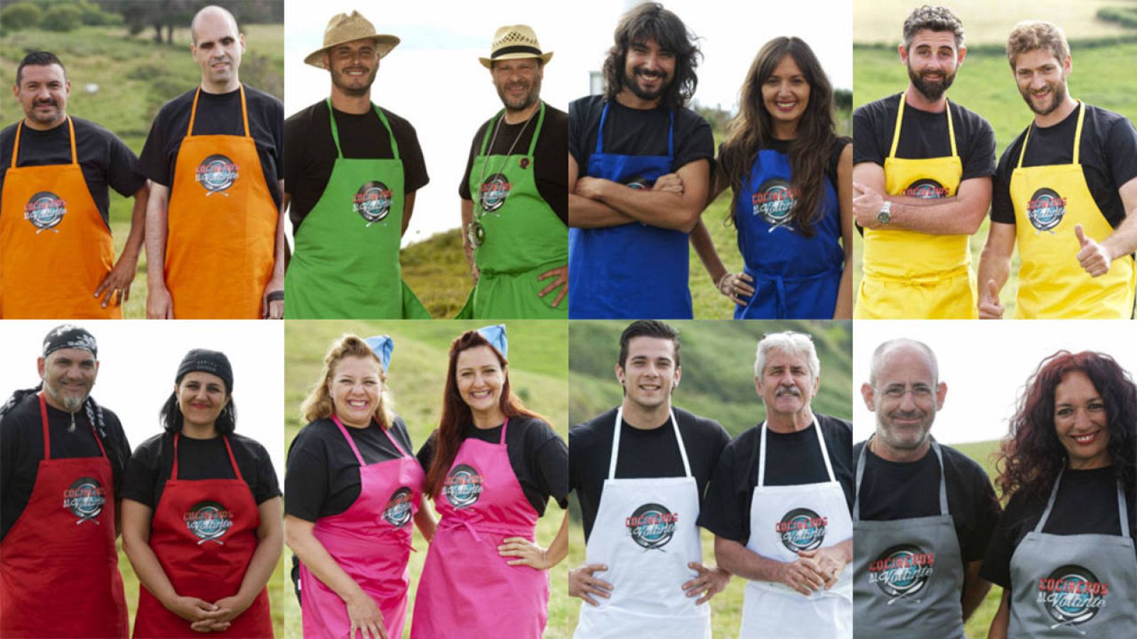 Conoce a los concursantes de 'Cocineros al volante'