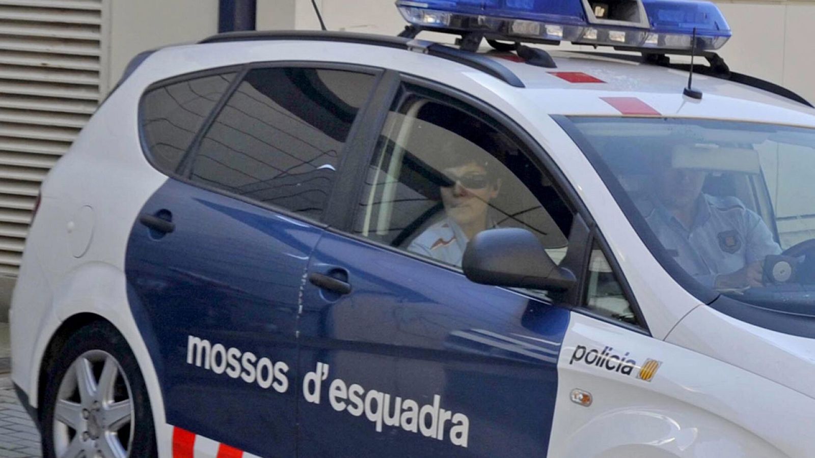 Vehículo de los Mossos d'Esquadra en una foto de archivo.