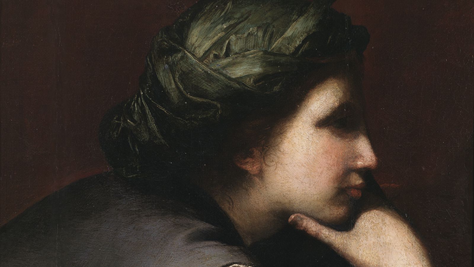 José de Ribera, "Media figura de mujer", (1636)
