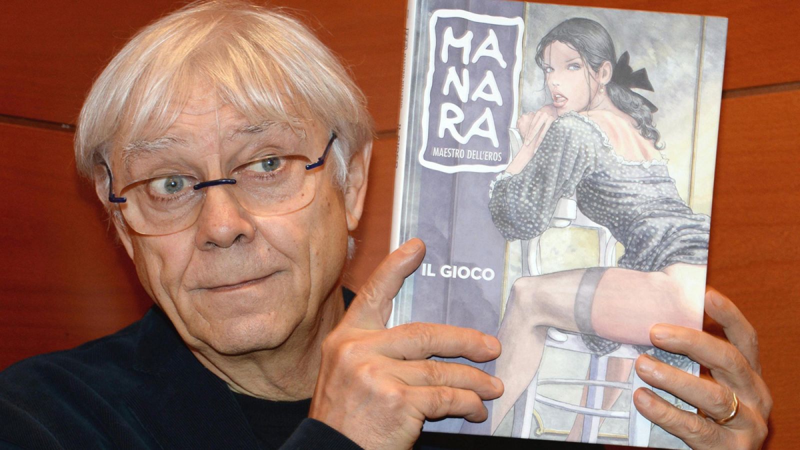 El historietista italiano Milo Manara