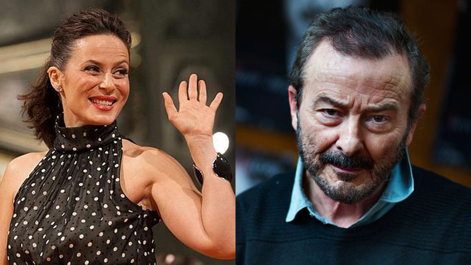 Aitana Sánchez-Gijón y Juan Diego