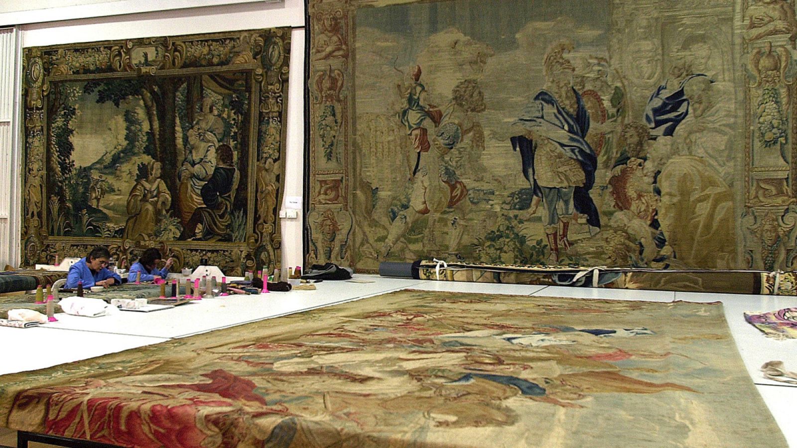 Imagen de la Real Fábrica de Tapices en noviembre de 2004