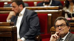 El pacto de Mas y Junqueras para el 27S incluye declarar la independencia en seis u ocho meses