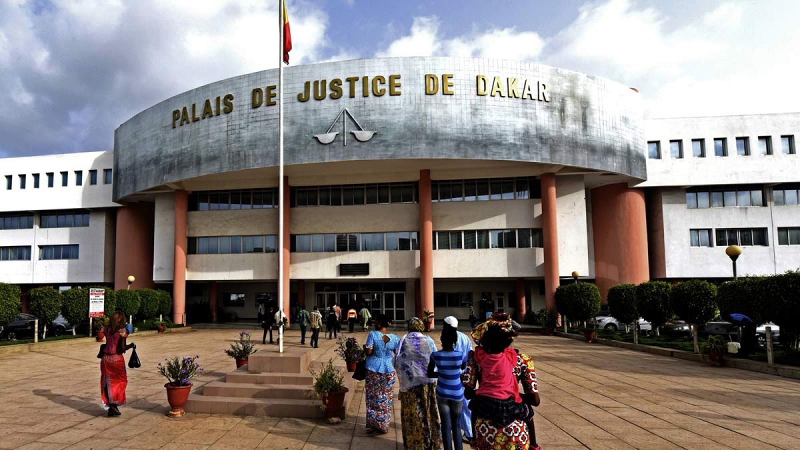 El Palacio de la Justicia de Dakar acoge el juicio contra Habré