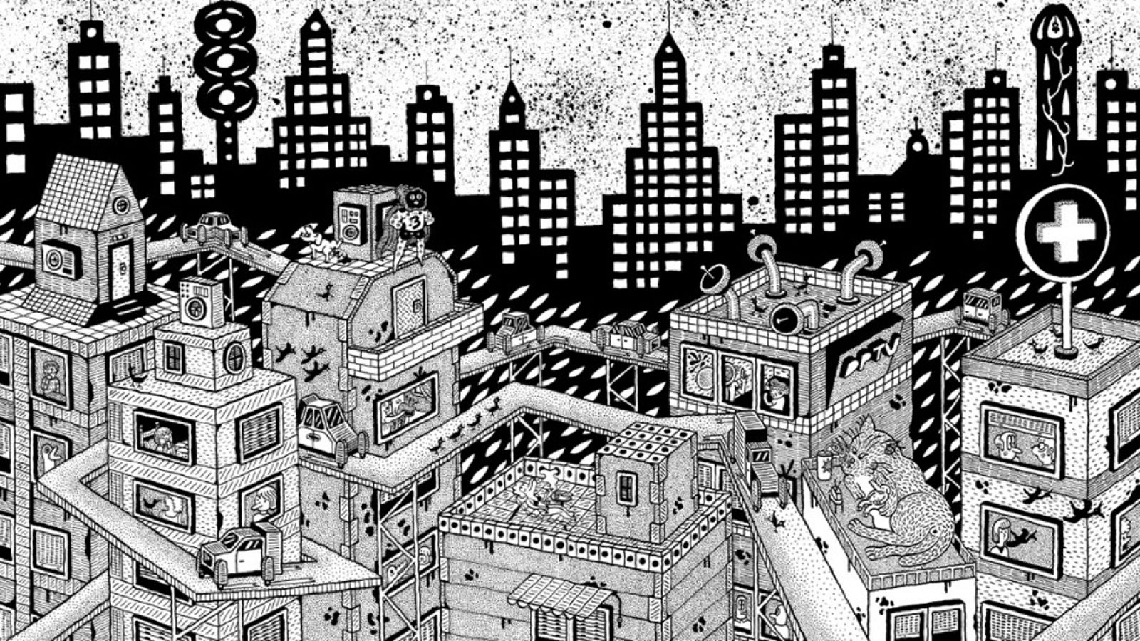 Ilustración de 'Dentrópolis'