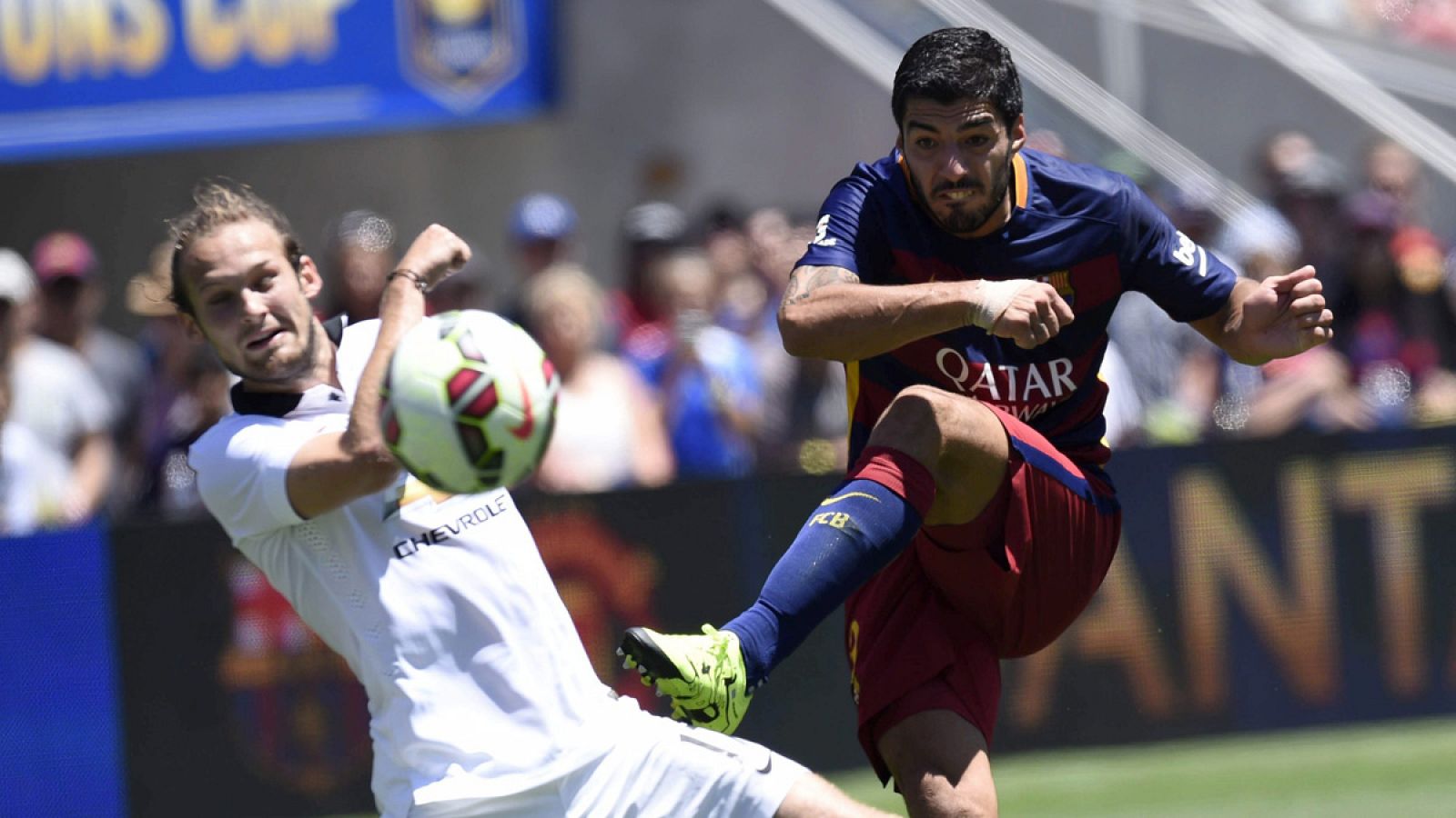 El Barcelona encaja ante el Manchester United su primera derrota de la pretemporada